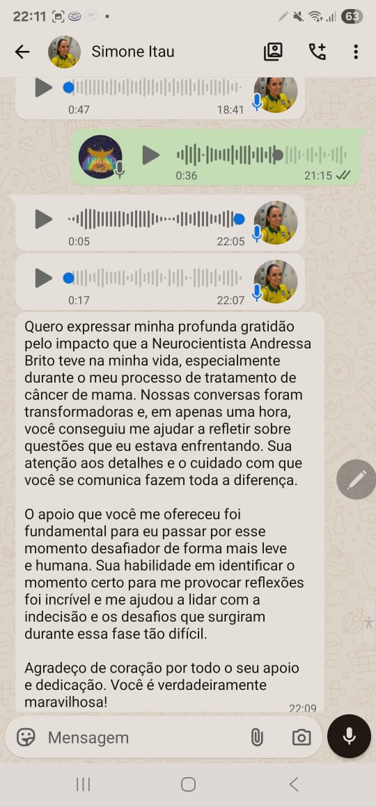 Depoimento de Simone Itau